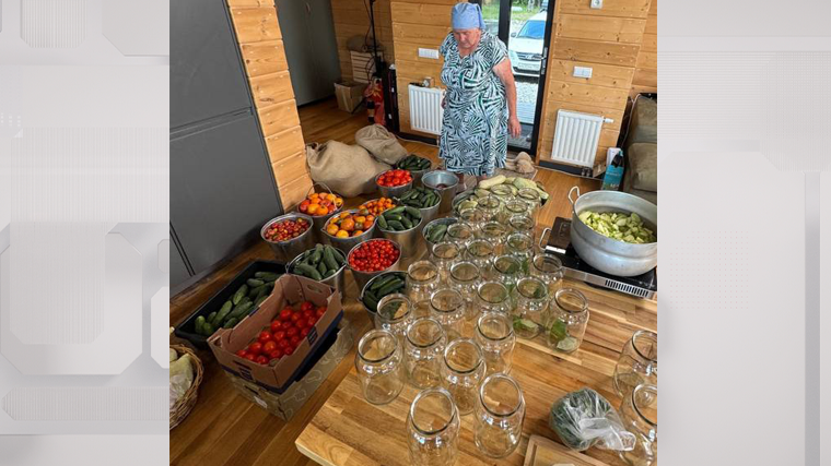 Ивлеева ушла в «закатку»: светская львица крутит огурцы, а не шоу