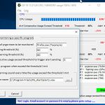 CPU Monitor and Alert – программа для оповещения о высокой загрузке ЦП и ОЗУ в Windows 10