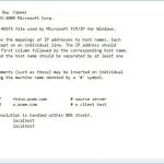 Файл hosts в Windows 7/10